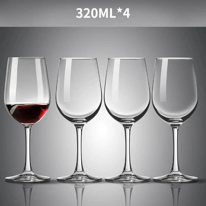 European Style Red Wine Glass Set with Decanter