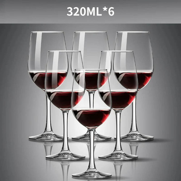 European Style Red Wine Glass Set With Decanter