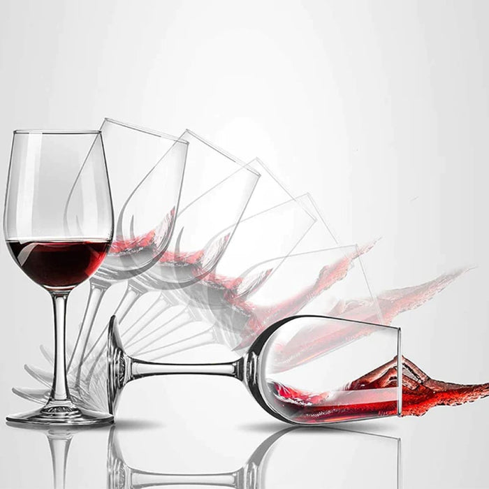 European Style Red Wine Glasses Set With Decanter