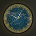 The Evening Sky Map Sound Activated Led Lighting Wall Clock