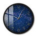The Evening Sky Map Sound Activated Led Lighting Wall Clock