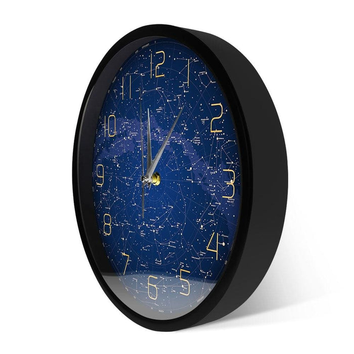 The Evening Sky Map Sound Activated Led Lighting Wall Clock