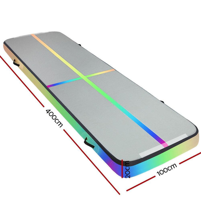 Goslash Picks Everfit 4x1x0.2m Air Track Inflatable