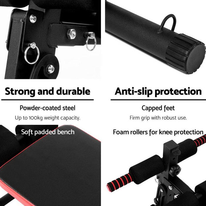 Goslash Picks Everfit Adjustable Sit Up Bench Press Weight