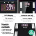 Everfit Bathroom Scales Digital Body Fat Scale 180kg