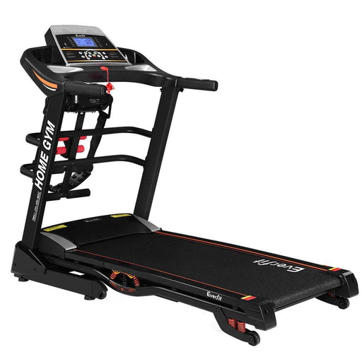 Everfit Electric Treadmill 480mm 18kmh 3.5hp Auto Incline