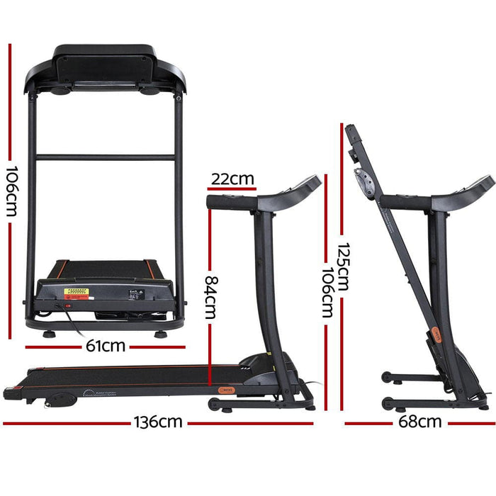 Everfit Electric Treadmill Incline Home Gym Exercise