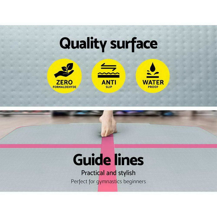 Everfit Gofun 3x1m Inflatable Air Track Mat With Pump