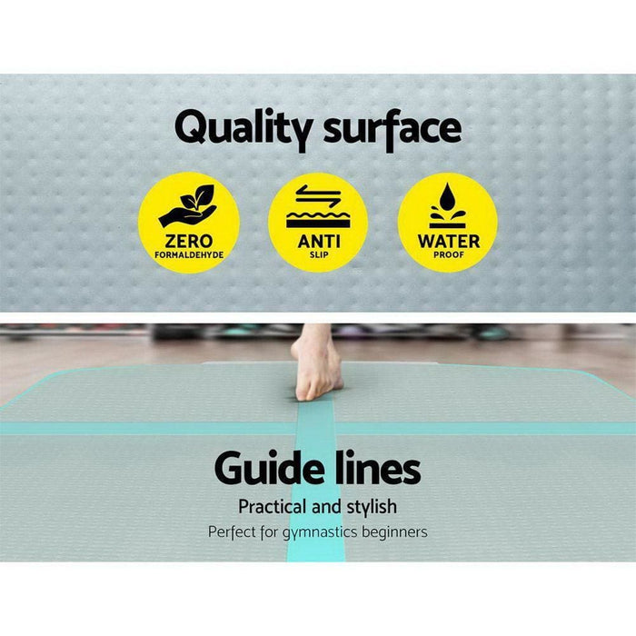 Everfit Gofun 4x1m Inflatable Air Track Mat Tumbling Floor
