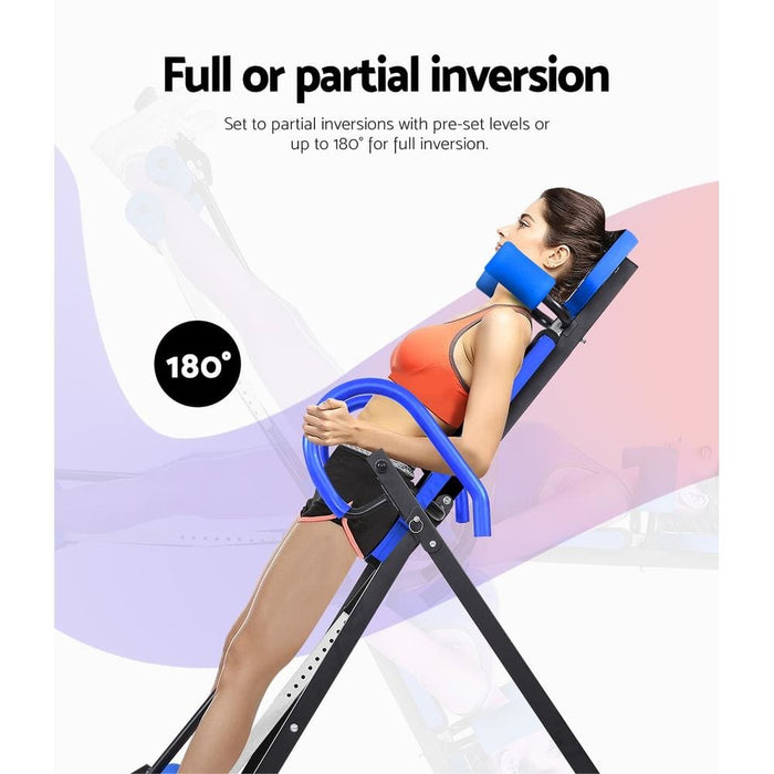 Everfit Gravity Inversion Table Foldable Stretcher Inverter