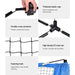Everfit Portable Sports Net Stand Badminton Volleyball
