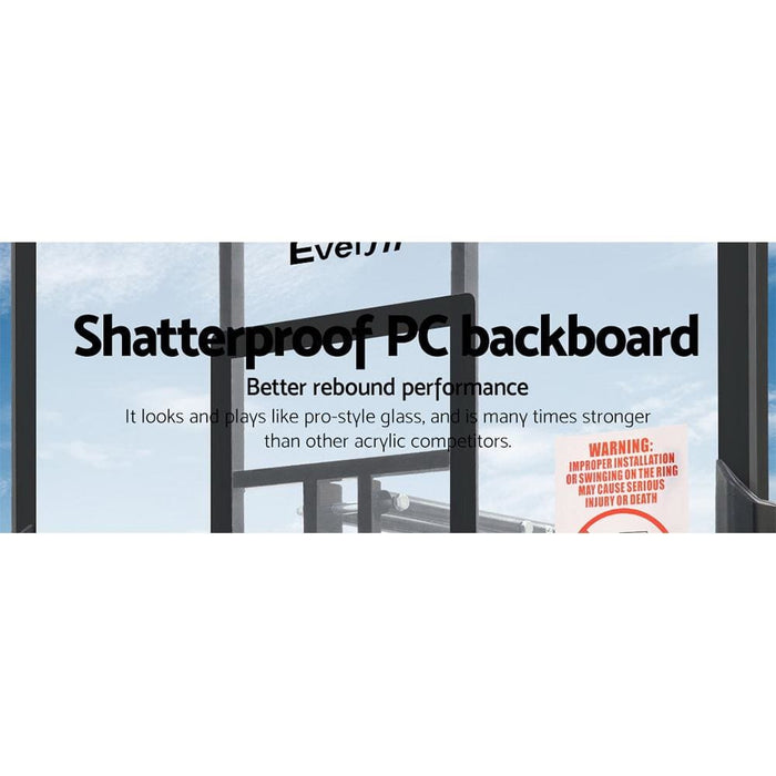 Everfit Pro Portable Basketball Stand System Ring Hoop Net