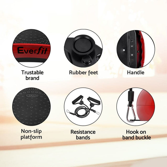 Everfit Vibration Machine Plate Platform Body Shaper Home