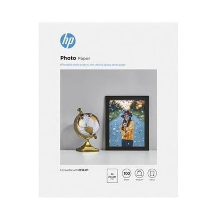 Hp Everyday A4 Glossy 180gsm Photo Paper - 100 Sheets