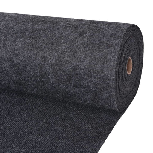 Exhibition Carpet Rib 1.2x10 m Anthracite Xnilln