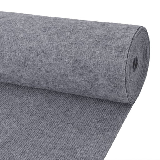 Exhibition Carpet Rib 1.2x10 m Grey Xnilio