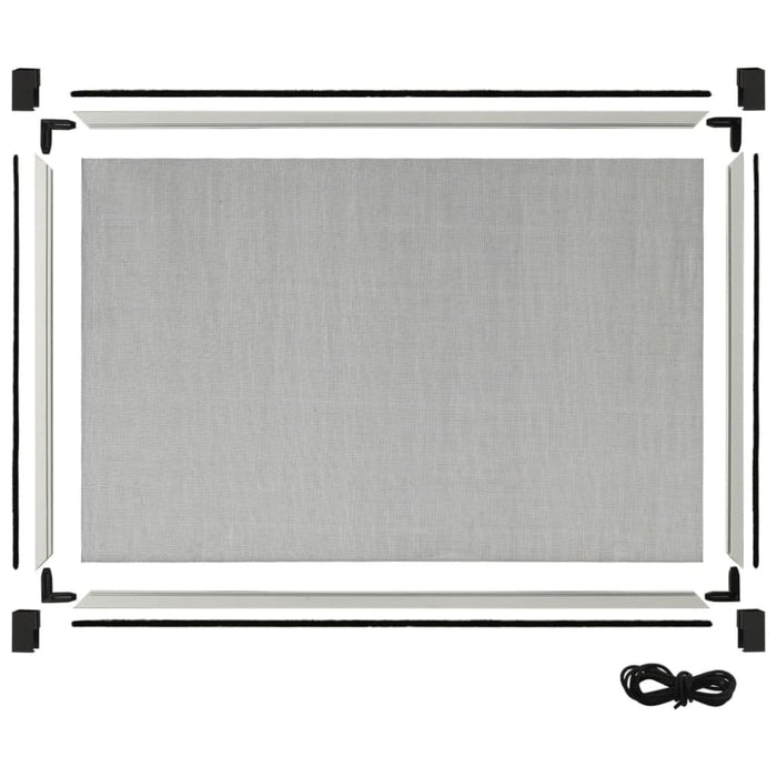 Extendable Insect Screen For Windows White (100 - 193)x75