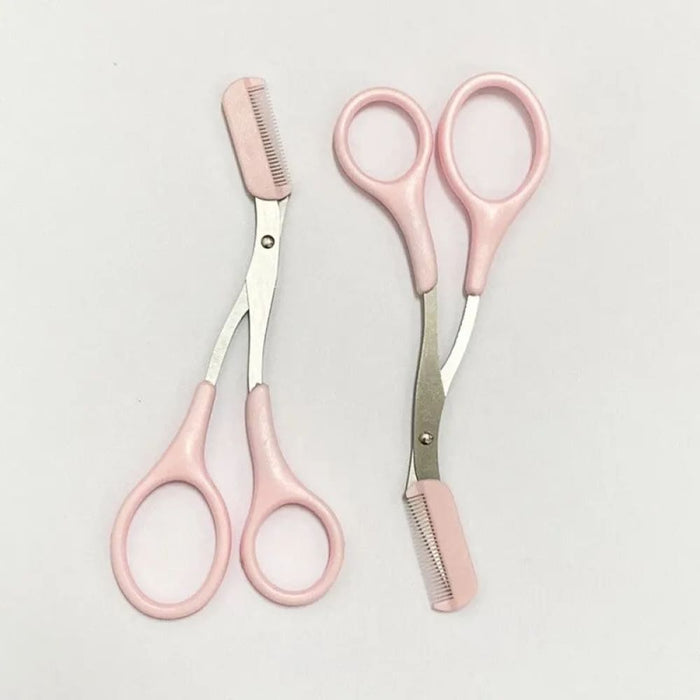 Eyebrow Trimmer With Comb And Razor