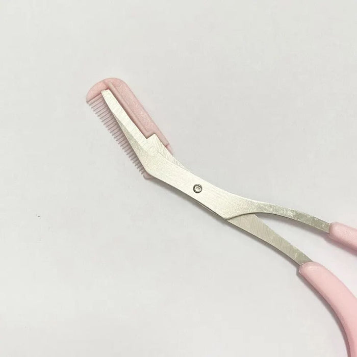 Eyebrow Trimmer With Comb And Razor