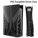 Faceplate Skin Black Side Plates Shell for Ps5 Console