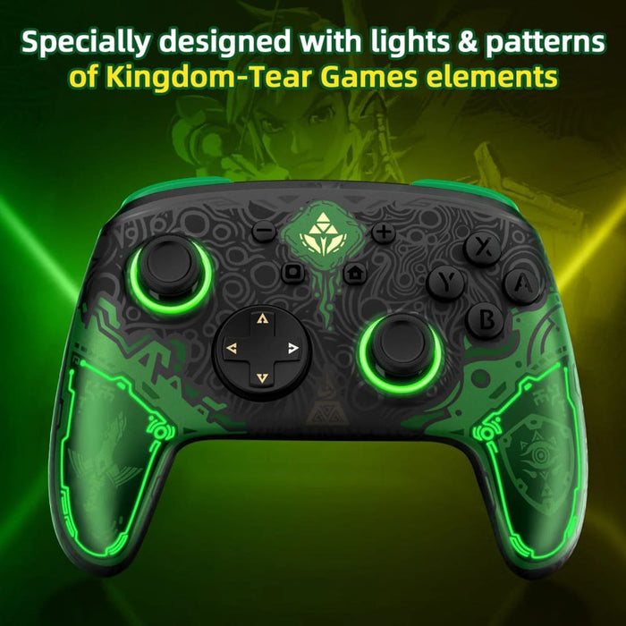 Falcon Zelda Pro Controller Wake Up Support Nfc Amiibo