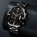 Fashion Mens Watches Luxury Stainless Steel Quartz Wrist