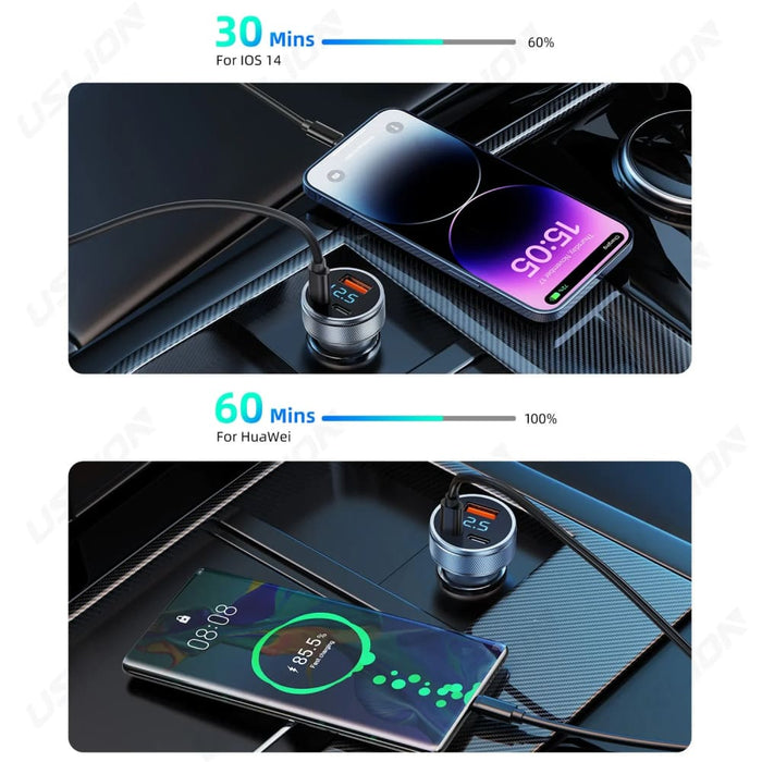 Fast Charge Usb Car Charger for Iphone 14