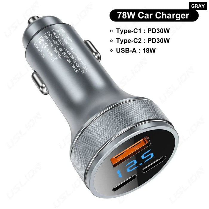 Fast Charge Usb Car Charger for Iphone 14