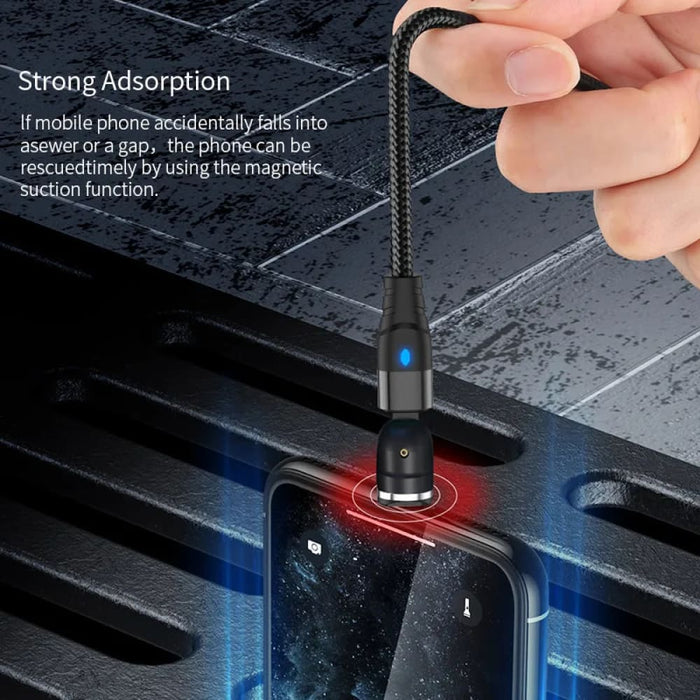 Fast Charging Magnetic Data Cable for Iphone 12 and Xiaomi
