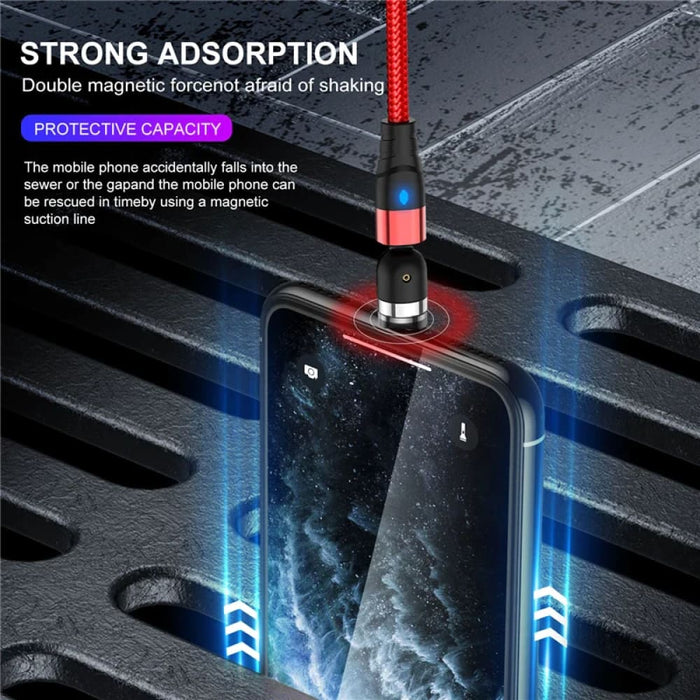 Fast Charging Magnetic Usb Cable for Iphone Xiaomi