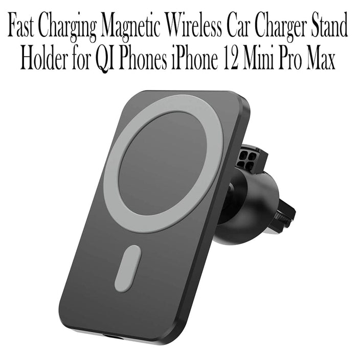 Vibe Geeks 15w Fast Charging Magnetic Wireless Car Charger