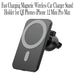 Vibe Geeks 15w Fast Charging Magnetic Wireless Car Charger