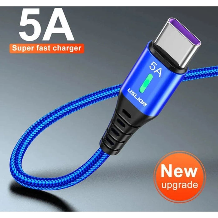 Fast Charging Usb c Cable for Samsung S21/s20 Xiaomi Mi 11