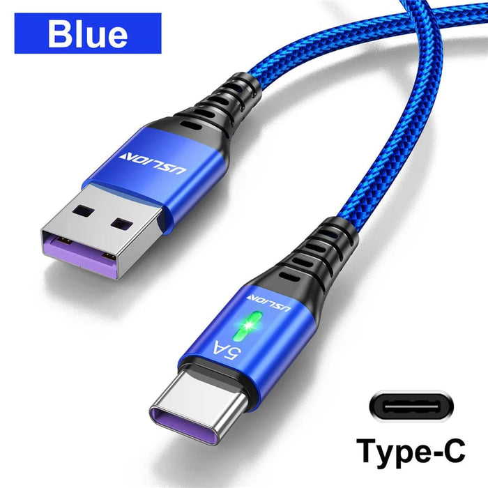 Fast Charging Usb c Cable for Samsung S21/s20 Xiaomi Mi 11