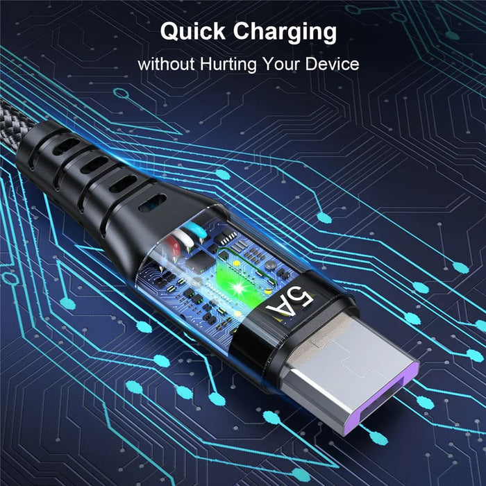 Fast Charging Usb c Cable for Samsung S21/s20 Xiaomi Mi 11