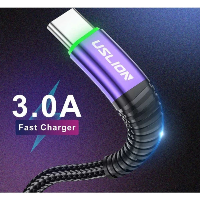 Fast Charging Usb Type c Cable for Samsung Xiaomi