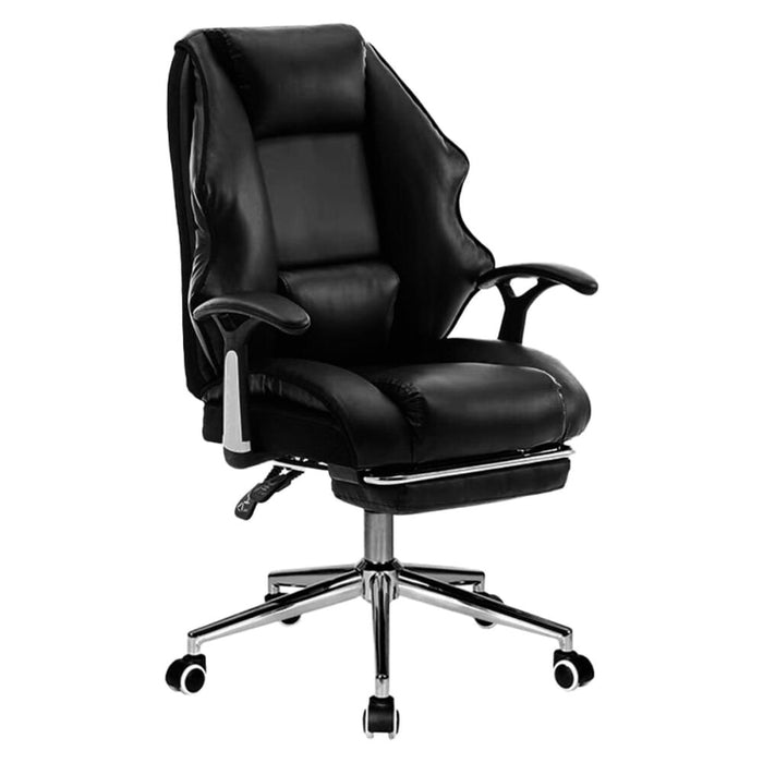 Faux Leather High Back Reclining Executive Office Chair w