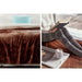 Faux Mink Blanket 800gsm Heavy Double-sided - Chocolate