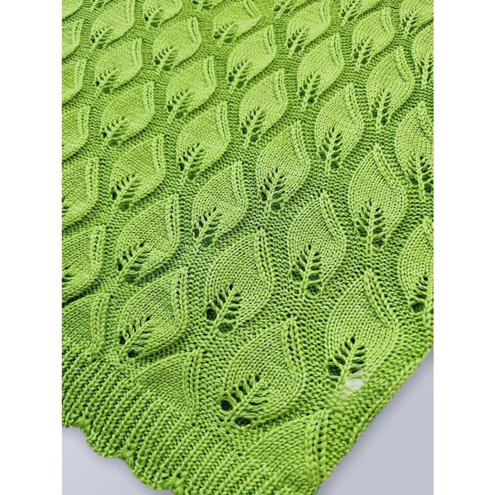 Feather Hollow out Sleeveless Knit Top for Women