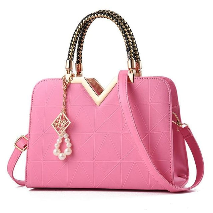 Female Phone Pocket Zipper Handbags Flap Leather Shoulder