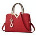 Female Phone Pocket Zipper Handbags Flap Leather Shoulder