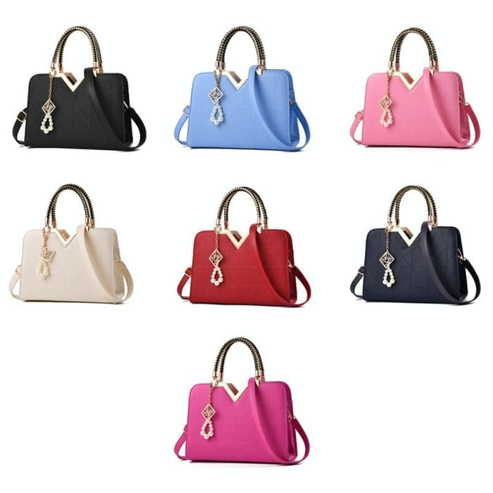 Female Phone Pocket Zipper Handbags Flap Leather Shoulder