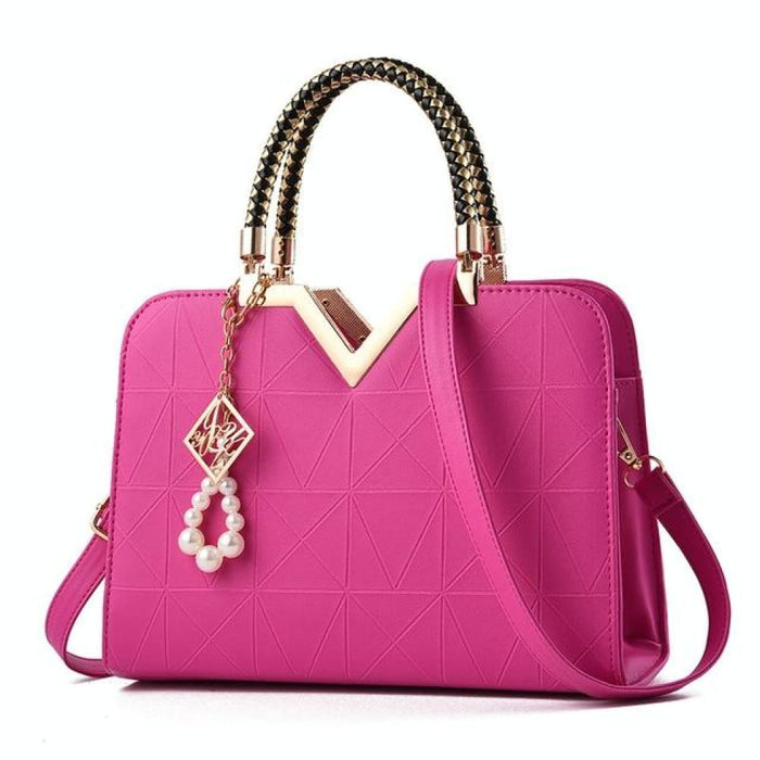 Female Phone Pocket Zipper Handbags Flap Leather Shoulder