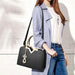 Female Phone Pocket Zipper Handbags Flap Leather Shoulder