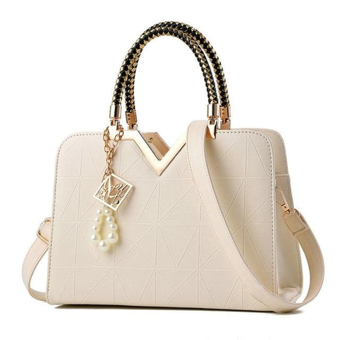 Female Phone Pocket Zipper Handbags Flap Leather Shoulder