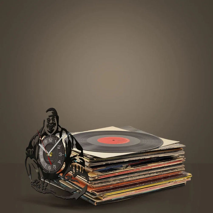 Feng Shui Buddha Vinyl Record Wall Clock