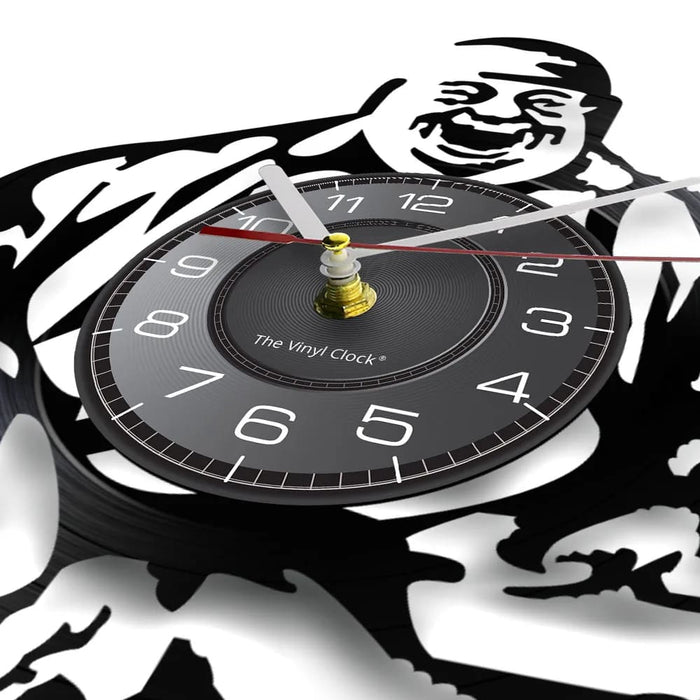 Feng Shui Buddha Vinyl Record Wall Clock