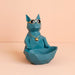 Dog Cat Figurine with Creative Tissue Boxes Table Statue
