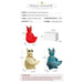 Dog Cat Figurine with Creative Tissue Boxes Table Statue