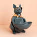 Dog Cat Figurine with Creative Tissue Boxes Table Statue